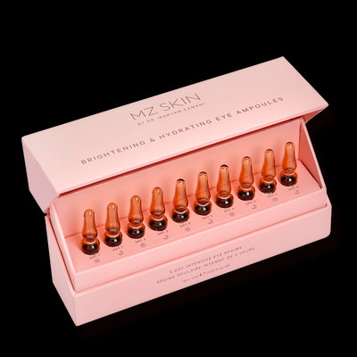 MZSkin Malaysia - Brightening & Hydrating Eye Ampoules - Anti-ageing