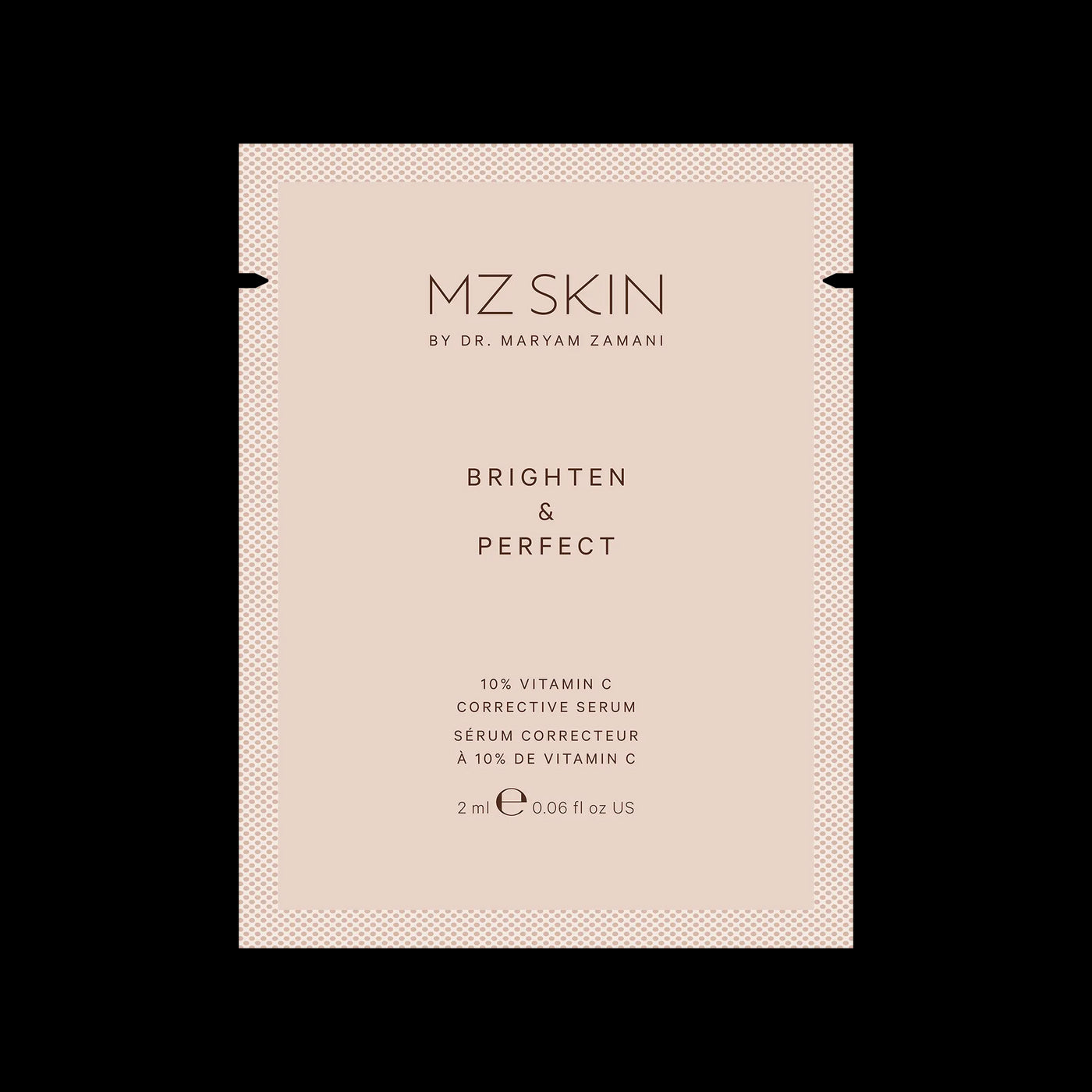 Mzskin Malaysia - Sample Brighten And Perfect 10% Vitamin C Corrective Serum Sachet