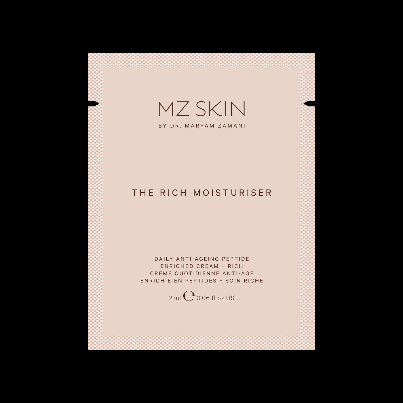 Mzskin Malaysia - Sample Rich Moisturiser 2Ml Sachet