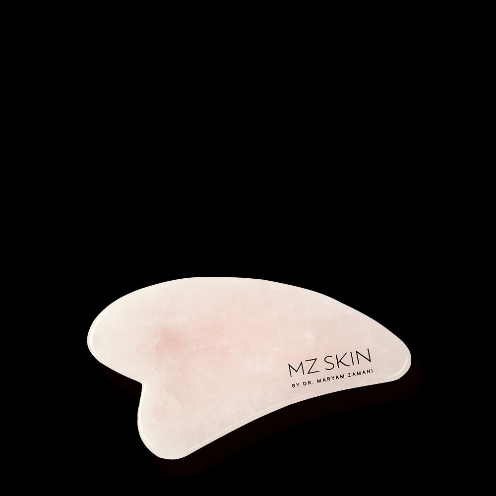 MZSkin Malaysia - Sculpting Rose Quartz Gua Sha - Anti-ageing